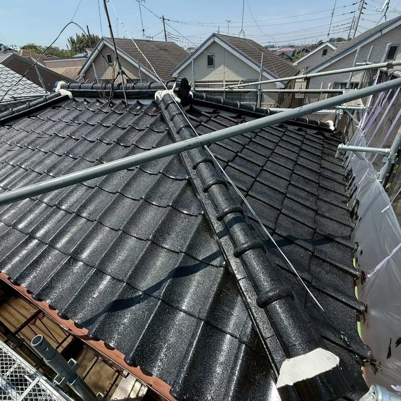 屋根塗装工事